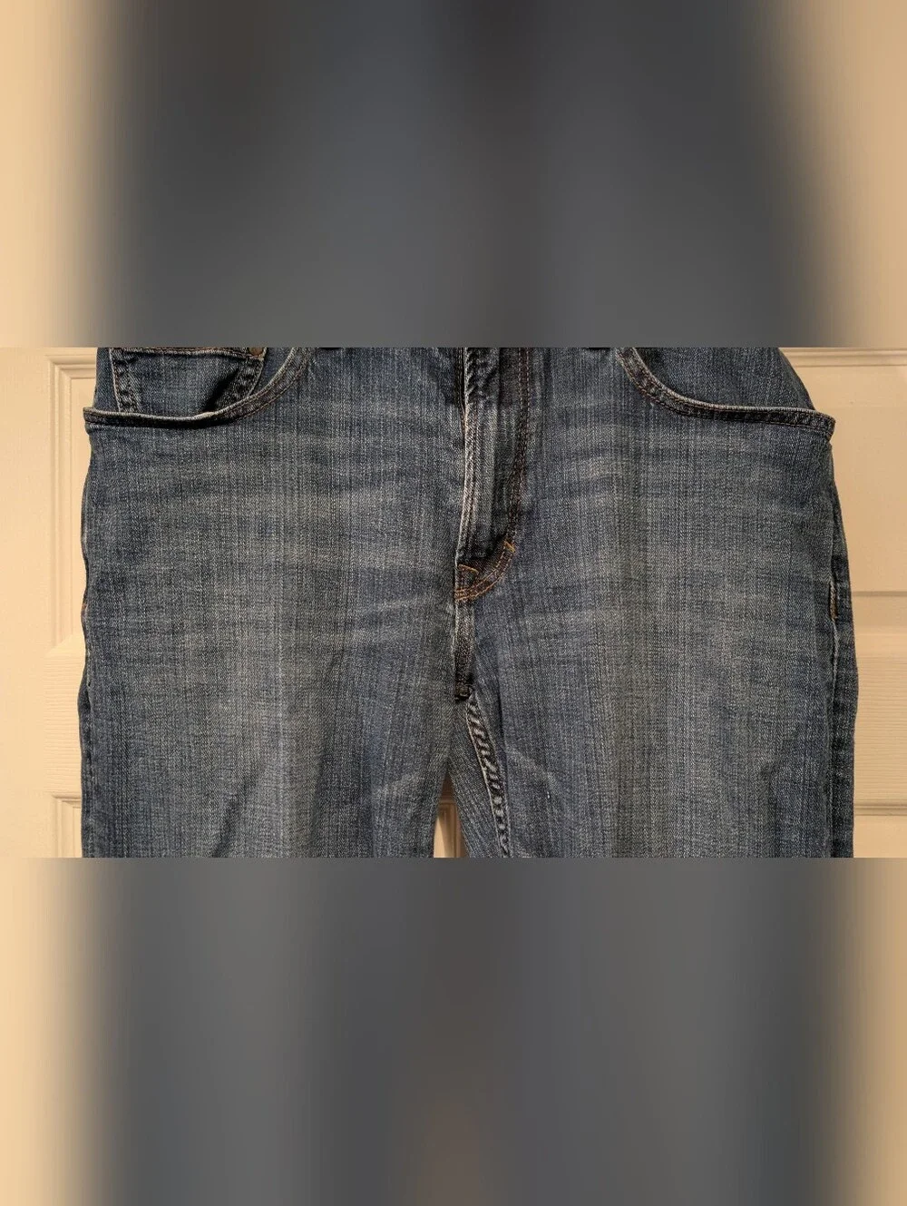 Banana Republic Premium Denim Men's 30x27 Cotton Blend Blue Jeans cthny